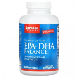 Jarrow Formulas EPA-DHA Balance Odorless 120 softgels