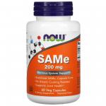 Now Foods SAMe 200 mg 60 Capsules - фото 1