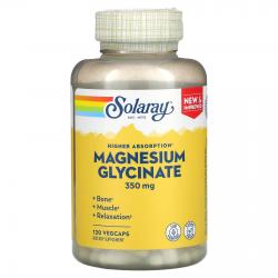 Solaray Magnesium Glycinate 350 mg 120 vegcaps