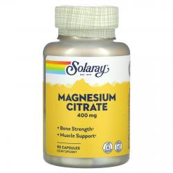 Solaray Magnesium citrate 400 mg 90 capsules