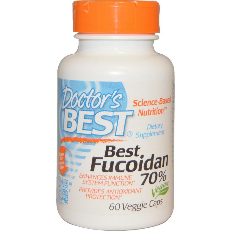 Doctor's Best Fucoidan 70% 60 vcaps - фото 1