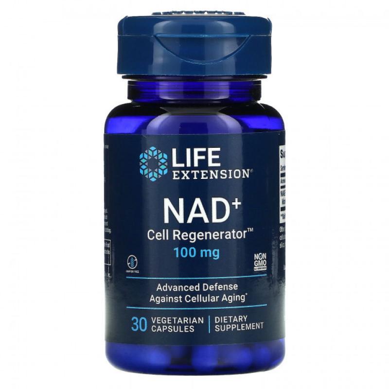 Life Extension NAD + Cell Regenerator 100 mg 30 capsules - фото 1