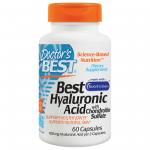 Doctor's Best Best Hyaluronic Acid, with Chondroitin Sulfate, 60 Caps - фото 1