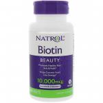 Natrol Biotin 10.000 mcg 100 tab - фото 1