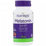 Natrol Melatonin Fast Dissolve Strawberry 3 mg 90 tab - фото 1