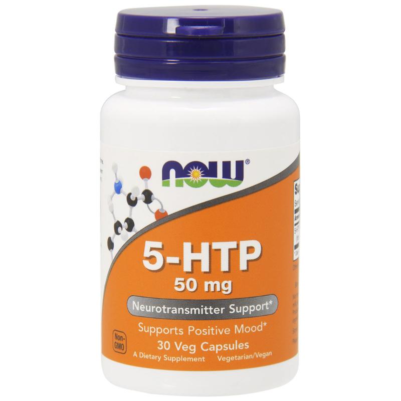 Now Foods 5-HTP 50 mg 90 caps - фото 1