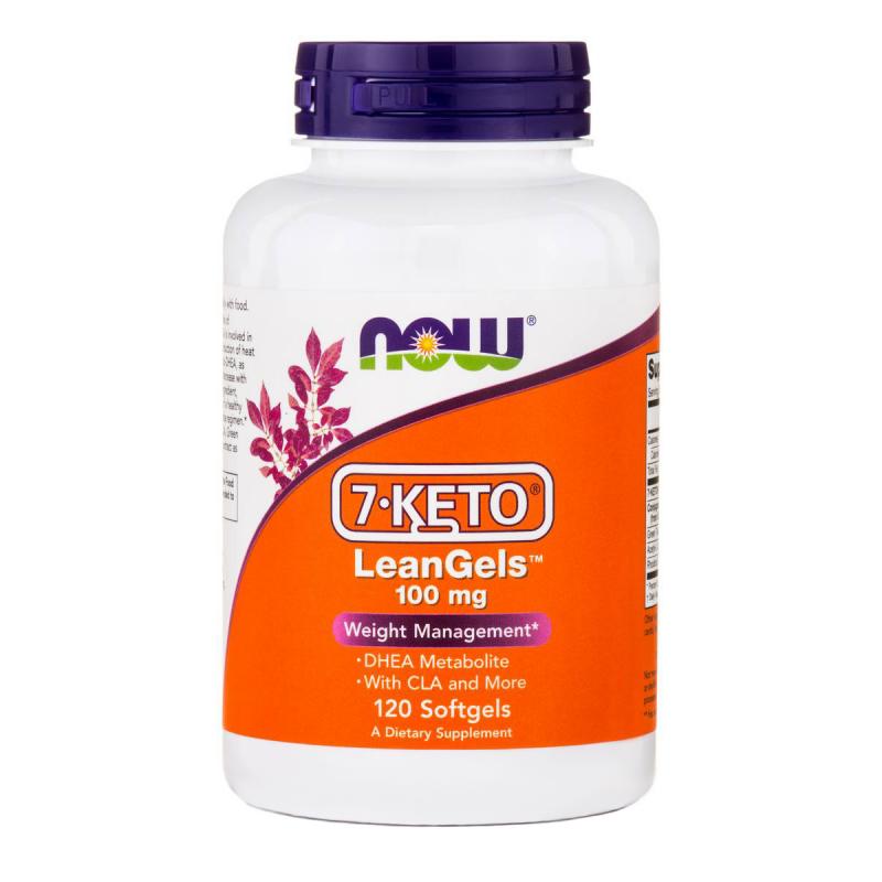 Now Foods 7-KETO LeanGels 100 mg 120 softgels - фото 1