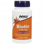 Now Foods Biotin 5000 mcg 60 vcaps - фото 1
