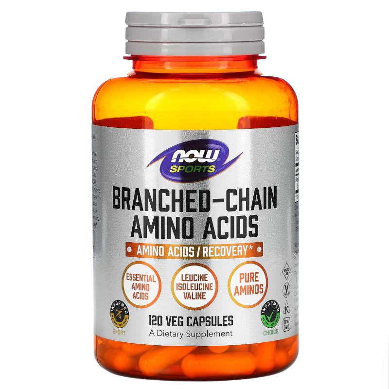 Now Foods Branched Chain Amino Acids 120 caps - фото 1