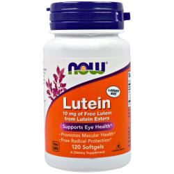 Now Foods Lutein 10 mg 120 soft