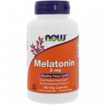 Now Foods Melatonin 5 mg 180 caps - фото 1