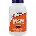 Now Foods MSM 1500 mg 200 Tablets - фото 1