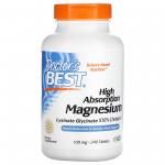 Doctor's Best Magnesium 100 % Chelated 240 tablets - фото 1