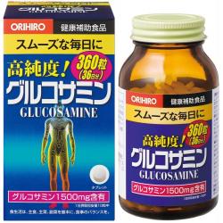 Orihiro Glucosamine Глюкозамин c хондроитином коллагеном и витаминами 360 таблеток