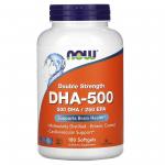 Now Foods DHA-500 500 DHA / 250 EPA 180 softgels - фото 1