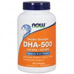 Now Foods DHA-500 500 DHA / 250 EPA 180 softgels - фото 1