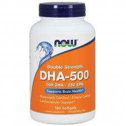 Now Foods DHA-500 500 DHA / 250 EPA 180 softgels