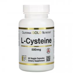 California Gold Nutrition L-Cysteine 500 mg 60 vcaps