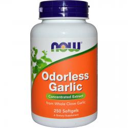 Now Foods Odorless Garlic Concentrated Extract 250 softgels