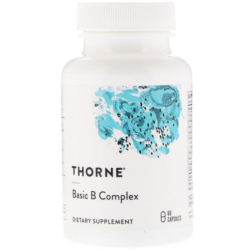 Thorne Research Basic B Complex 60 capsules - фото 1