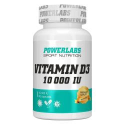 PowerLabs Vitamin D3 10 0000 IU 90 capsules