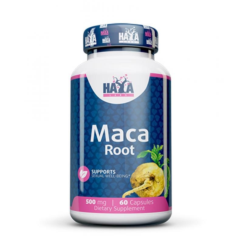 Haya Labs Maca Root 500 mg 60 capsules - фото 1
