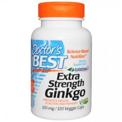 Doctor's Best Extra Strenght Ginkgo 120 mg 120 vcaps