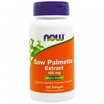 Now Foods Saw Palmetto Extract 160 mg 120 softgels - фото 1
