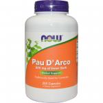 Now Foods Pau D'Arco 500 mg 250 caps - фото 1