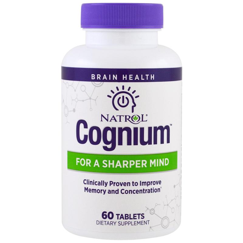 Natrol Cognium 60 Tablets - фото 1