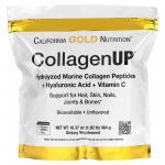 California Gold Nutrition Collagen UP 5000 + Hyaluronic Acid + Vitamin C 461 g - фото 1