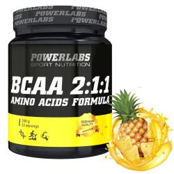PowerLabs BCAA 2:1:1 200 гр ананас