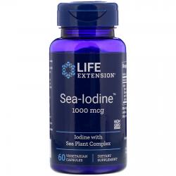 Life Extension Sea-Iodine 1000 mcg 60 Vegetarian Capsules