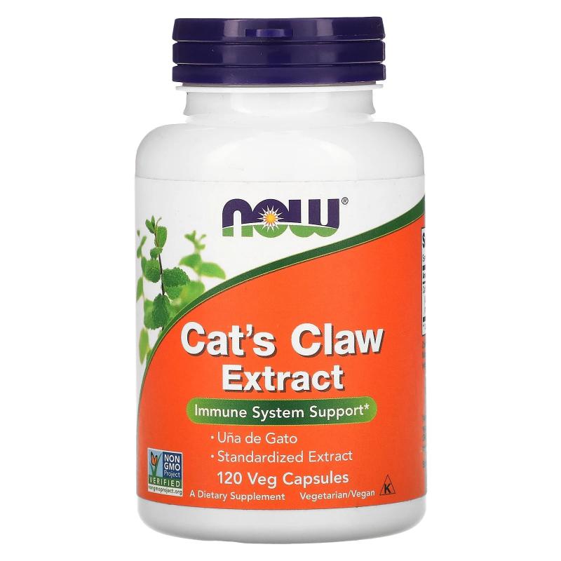 Now Foods Cat's Claw Extract 120 Veg Capsules - фото 1