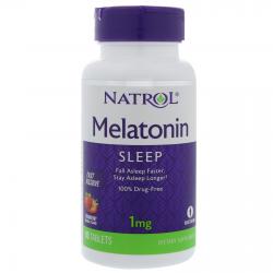 Natrol Melatonin Fast Dissolve Strawberry 1 mg 90 tab
