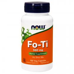 Now Foods Fo-Ti 560 mg 100 Veg capsules