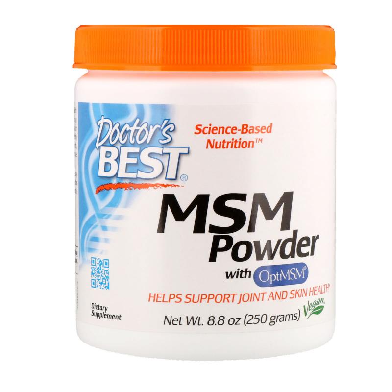 Doctor's Best MSM Powder with OptiMSM 250 g - фото 1