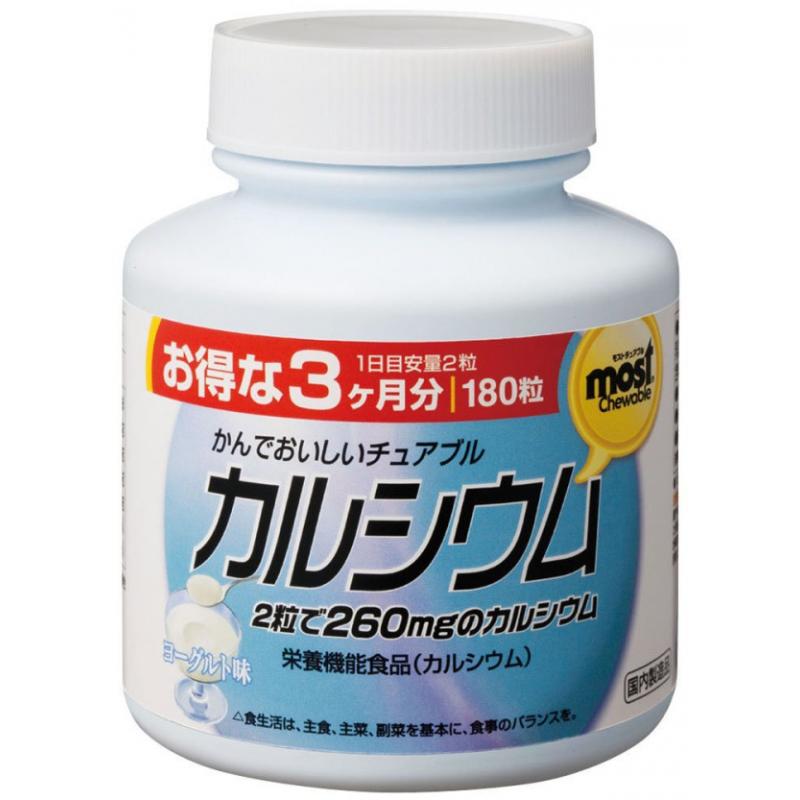 Orihiro Кальций с витамином D 180 таблеток - фото 1