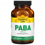 Country Life Paba 1000 mg 60 tablets - фото 1