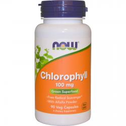 Now Foods Chlorophyll 100 mg 90 vcaps