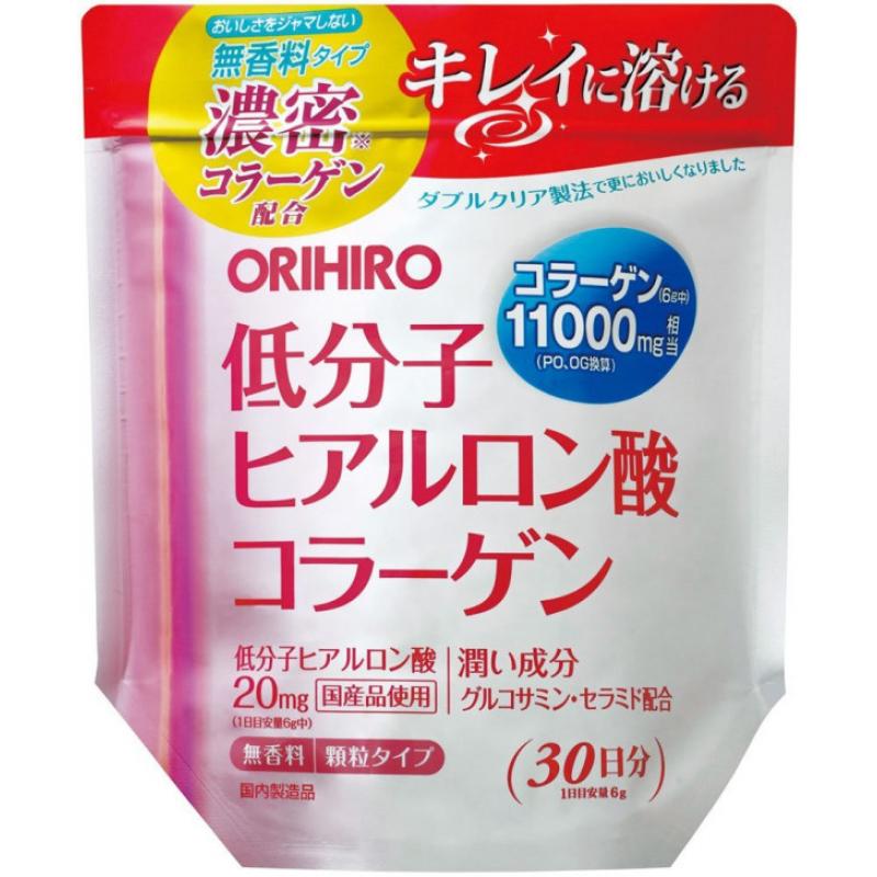 Orihiro Collagen Орихиро Коллаген с гиалуроновой кислотой глюкозамином и церамидами 180 г - фото 1