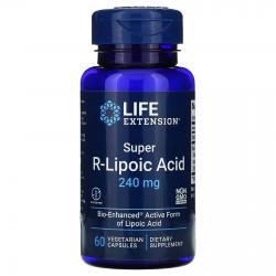 Life Extension Super R-Lipoic Acid 240 mg 60 capsules