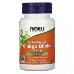 Now Foods Ginkgo Biloba 120 mg 50 caps