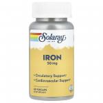 Solaray Iron 50 mg 60 vegcaps - фото 1