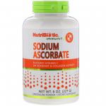 NutriBiotic Sodium Ascorbate buffered vitamin C 227 g - фото 1