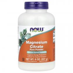 Now Foods Magnesium Citrate Pure Powder 227 g