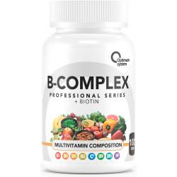 Optimum System Vitamin B - Complex plus Biotin 100 капсул