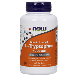 Now Foods L-Tryptophan 1000 mg 60 tablets