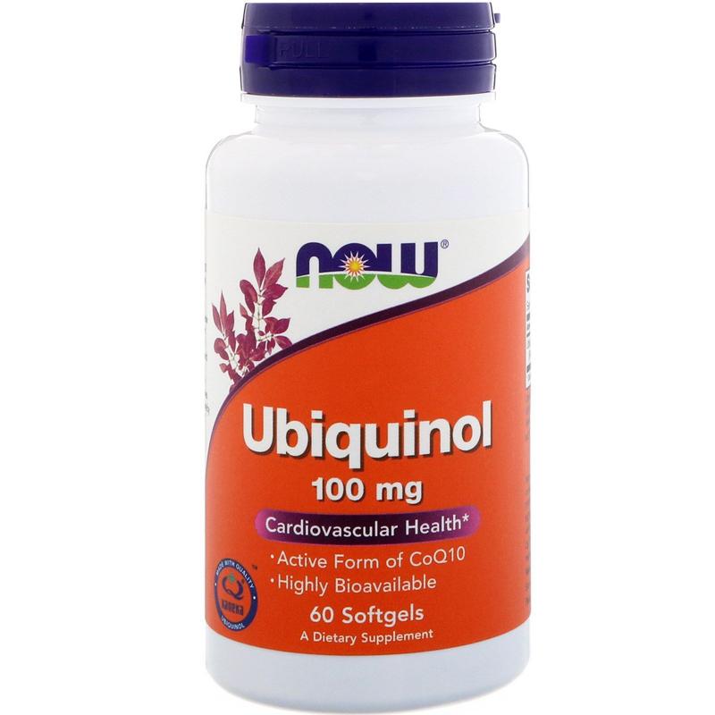 Now Foods Ubiquinol 100 mg 60 vcaps - фото 1