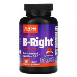Jarrow Formulas B-Right B-12 + B 5 + P-5-P 100 capsules